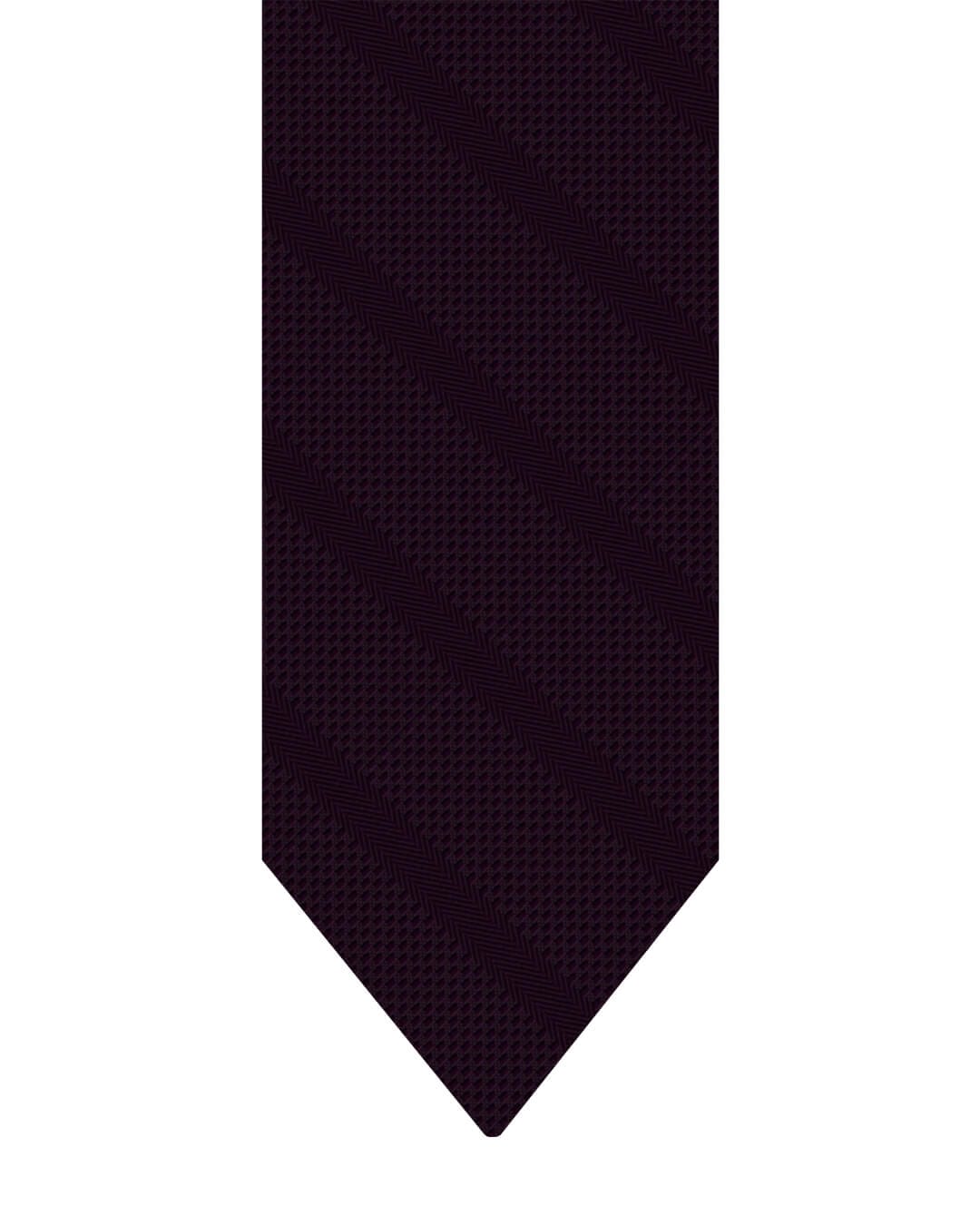 Gagliardi Ties ONE Gagliardi Brown Textured Tonal Stripe Italian Silk Tie