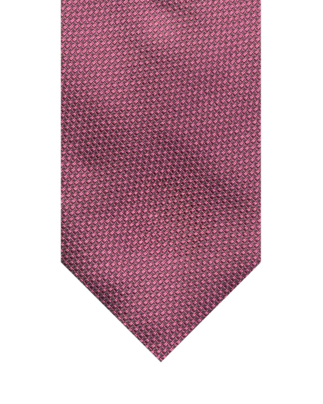 Gagliardi Ties ONE Gagliardi Burgundy Basketweave Italian Silk Tie