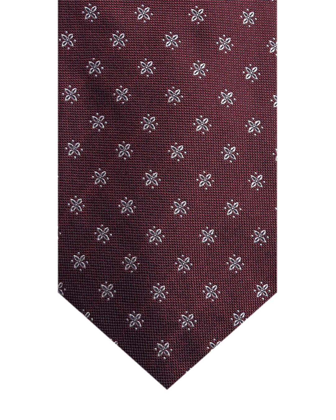 Gagliardi Ties ONE Gagliardi Burgundy Cross Italian Silk Tie