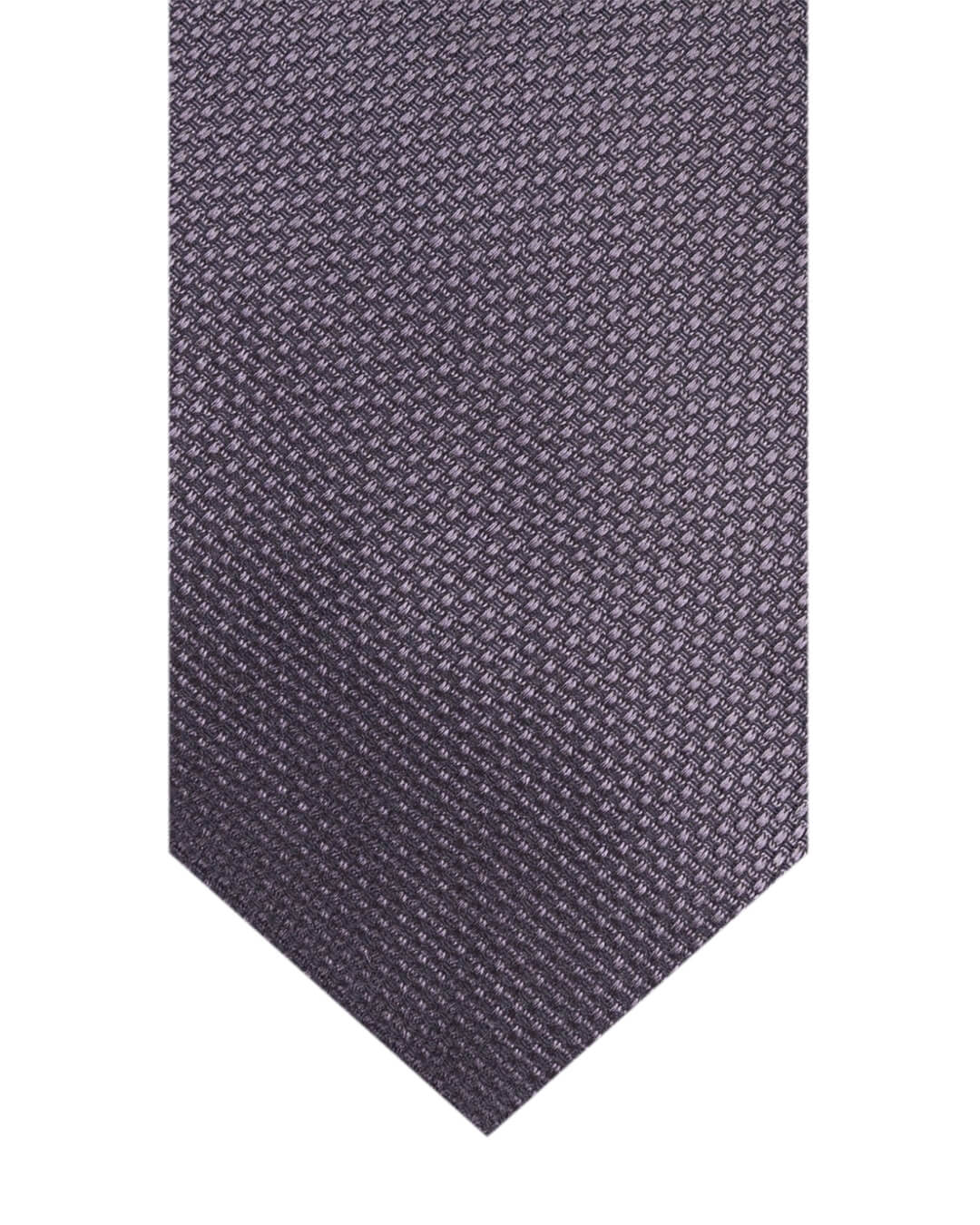 Gagliardi Ties ONE Gagliardi Charcoal Basketweave Italian Silk Tie