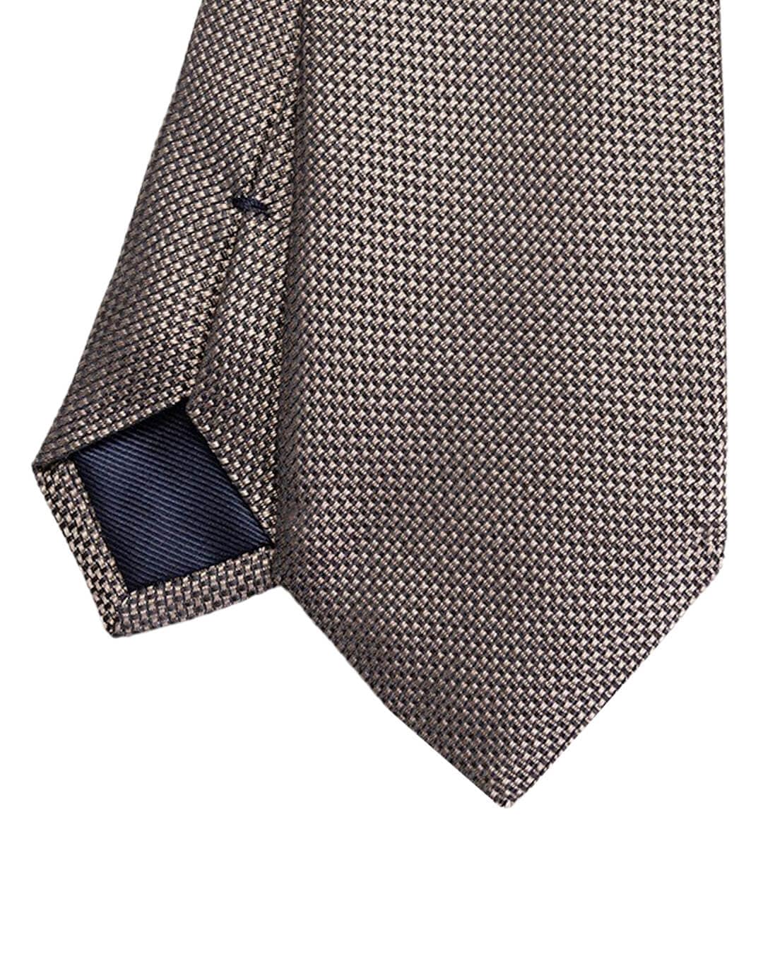 Gagliardi Ties One Size Gagliardi Gold Basketweave Italian Silk Skinny Tie
