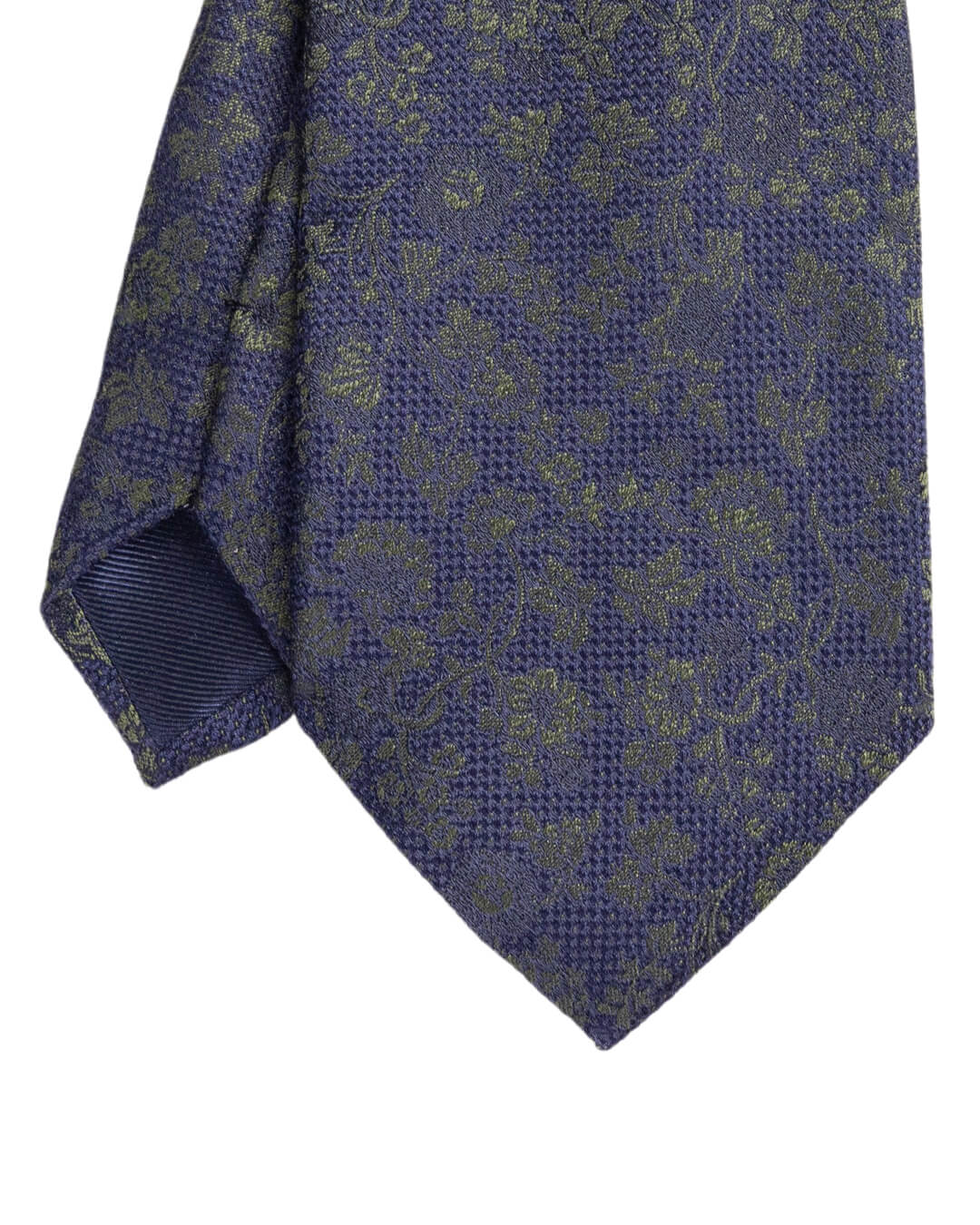 Gagliardi Ties ONE Gagliardi Green Floral Italian Silk Tie