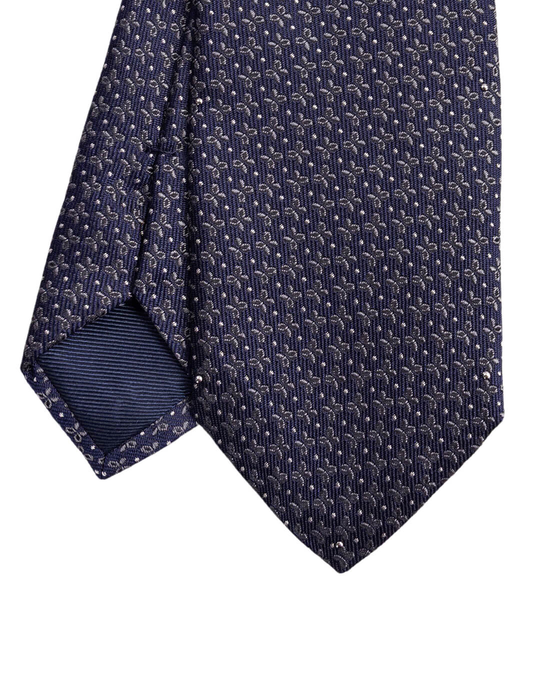 Gagliardi Ties ONE Gagliardi Grey Bows Italian Silk Skinny Tie