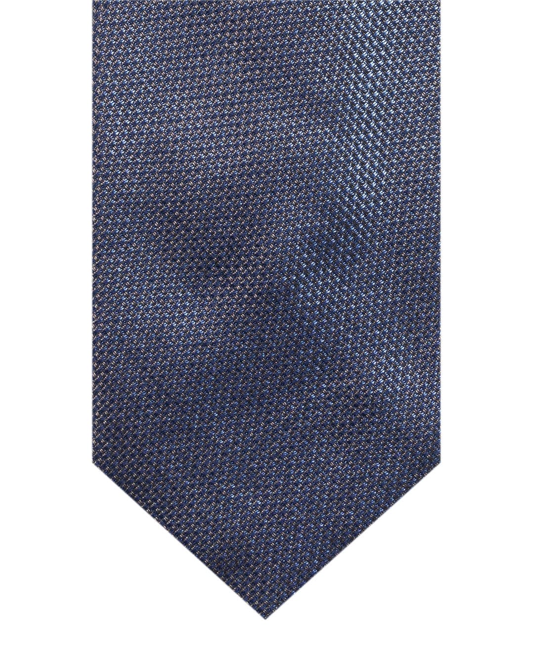 Gagliardi Ties ONE Gagliardi Navy Basketweave Italian Silk Tie