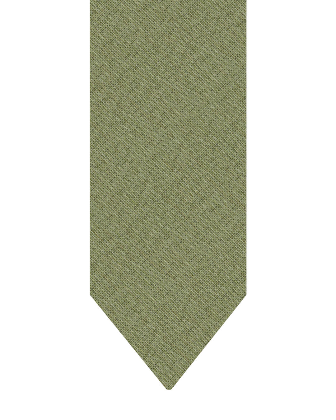 Gagliardi Ties One Size Gagliardi Olive Tie Italian Cotton Silk Linen