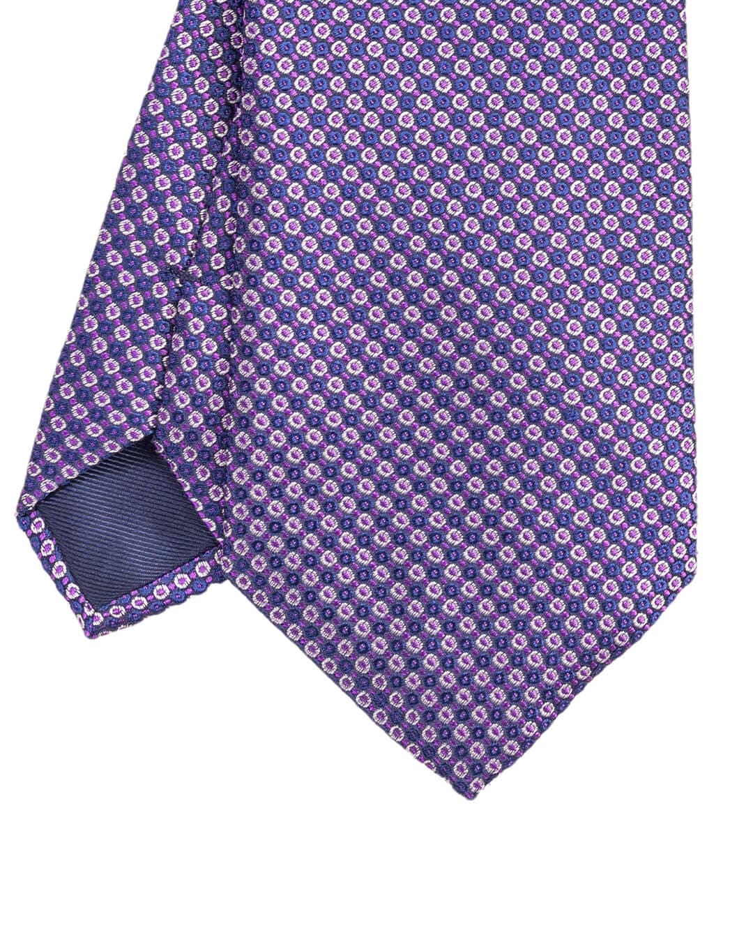 Gagliardi Ties ONE Gagliardi Pink Circles Italian Silk Tie