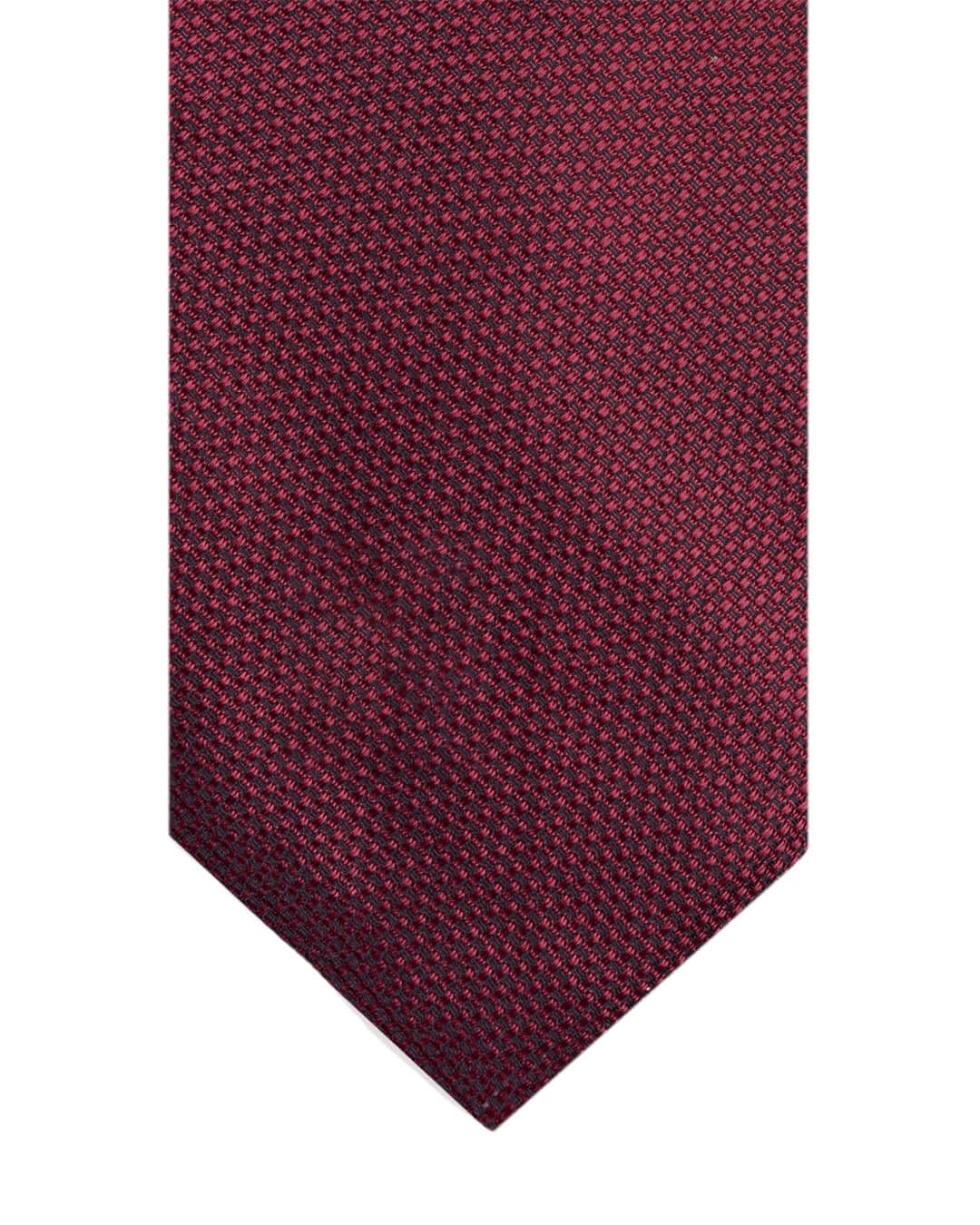 Gagliardi Ties ONE Gagliardi Red Basketweave Italian Silk Tie