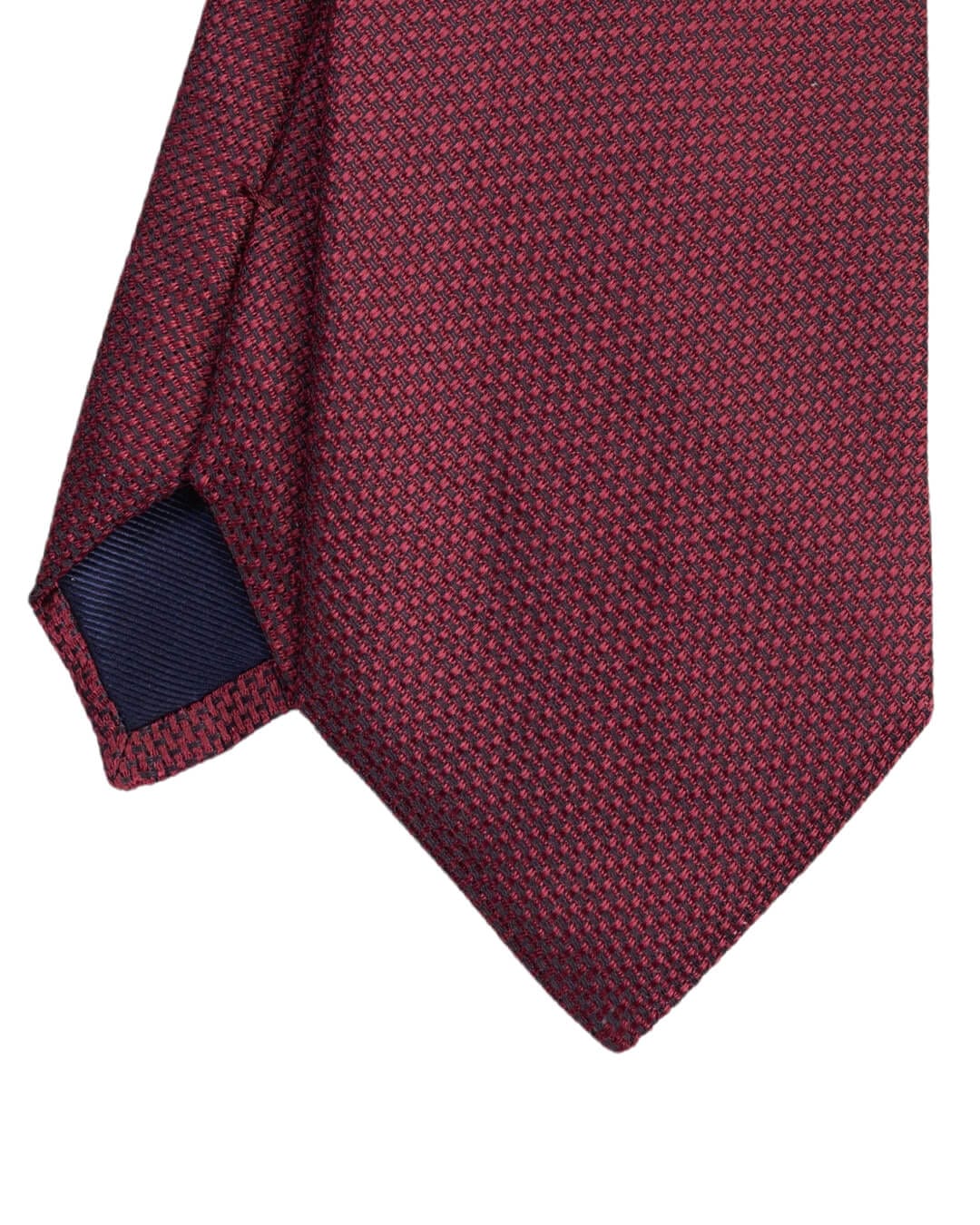Gagliardi Ties ONE Gagliardi Red Basketweave Italian Silk Tie