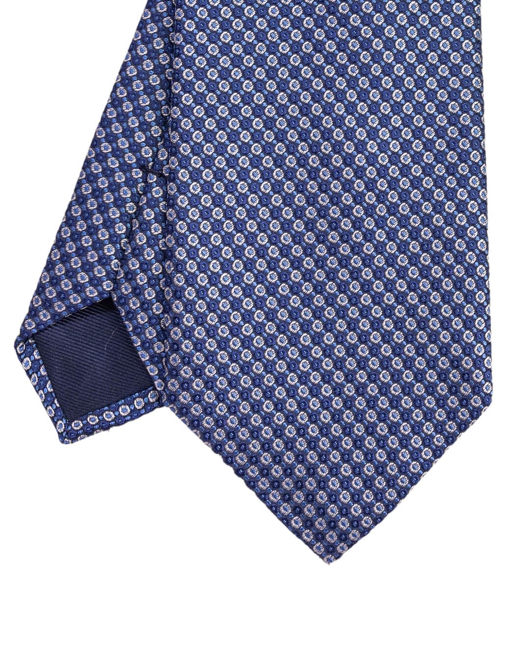 Gagliardi Ties ONE Gagliardi Silver Basketweave Italian Silk Skinny Tie