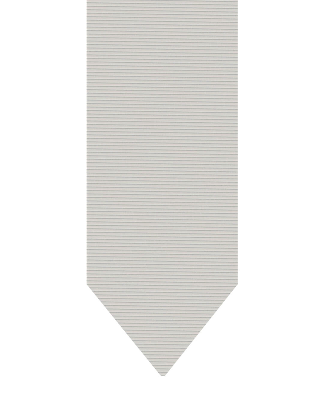 Gagliardi Ties ONE Gagliardi Silver Italian Wool Twill Tie
