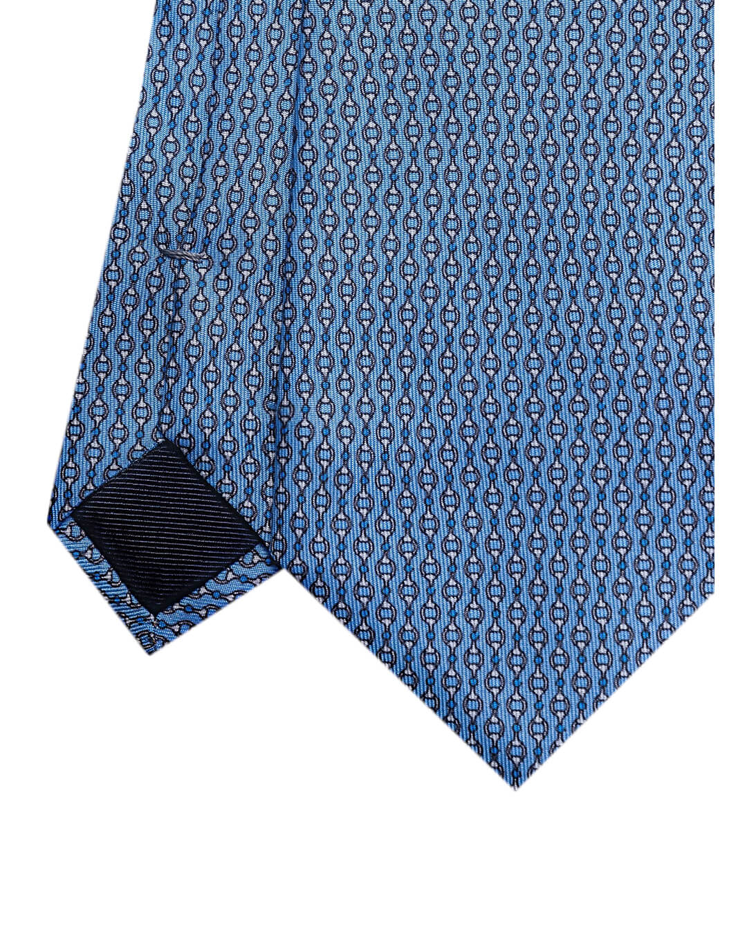 Gagliardi Ties One Size Gagliardi Sky Horse Bit Print Italian Silk Tie