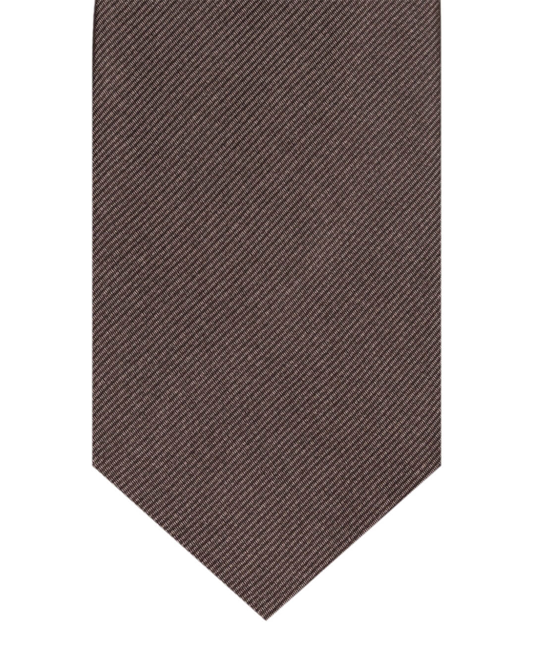 Gagliardi Ties ONE Gagliardi Taupe Ottoman Italian Silk Tie