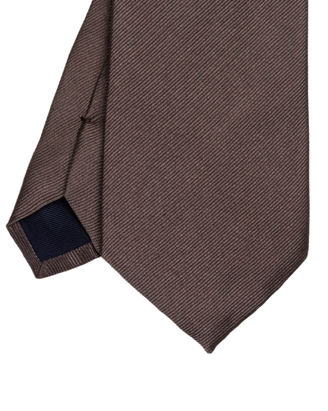 Gagliardi Ties ONE Gagliardi Taupe Ottoman Italian Silk Tie