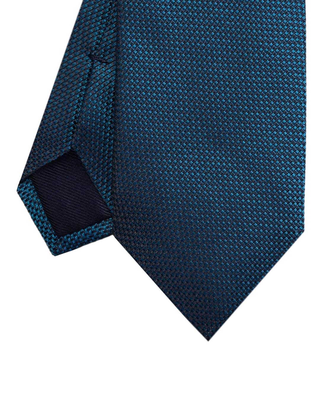 Gagliardi Ties One Size Gagliardi Teal Basketweave Italian Silk Skinny Tie