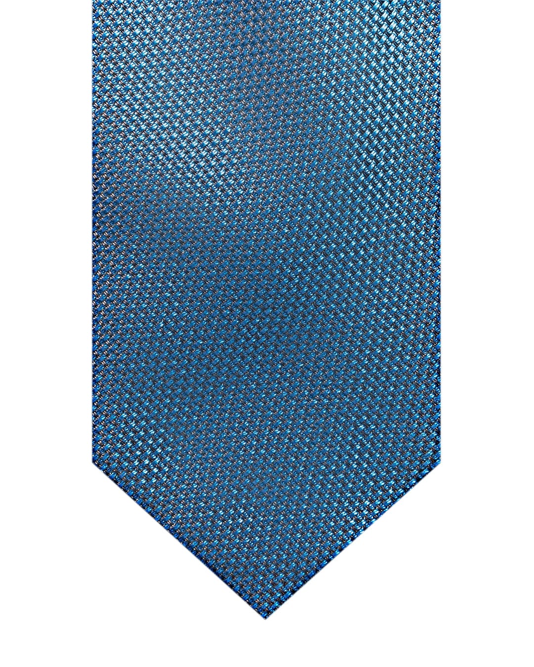 Gagliardi Ties ONE Gagliardi Turquoise Basketweave Italian Silk Tie