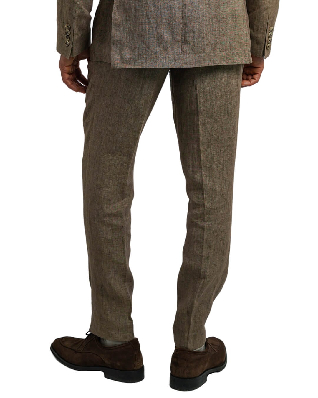 Gagliardi Trousers Gagliardi Beige Italian Delave Linen Trousers