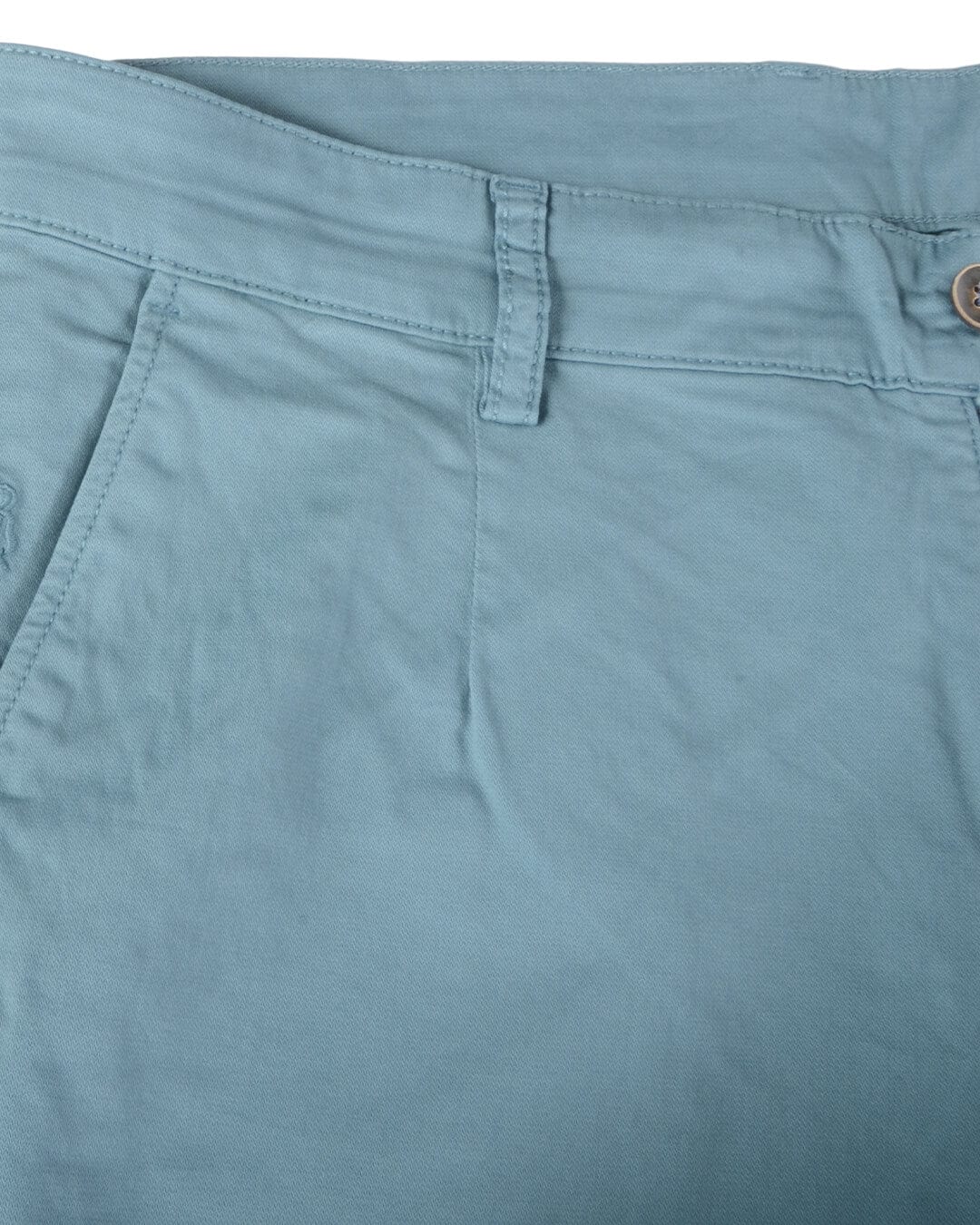 Gagliardi Trousers Gagliardi Blue Herringbone Garment Dyed Chino Trousers