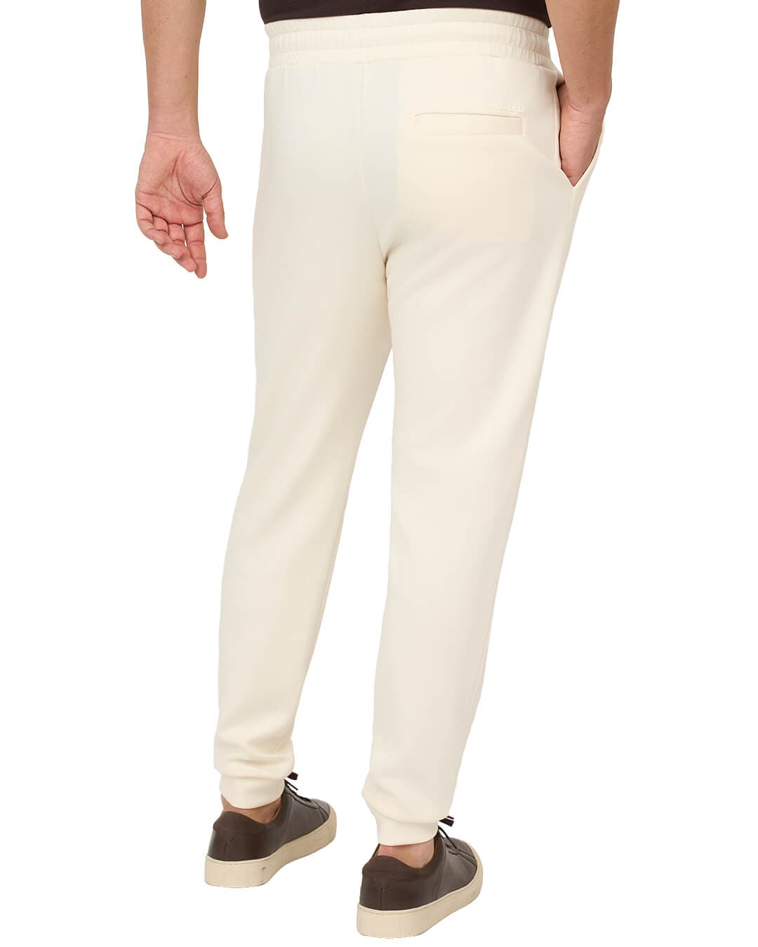 Gagliardi Trousers Gagliardi Ivory Joggers Interlock
