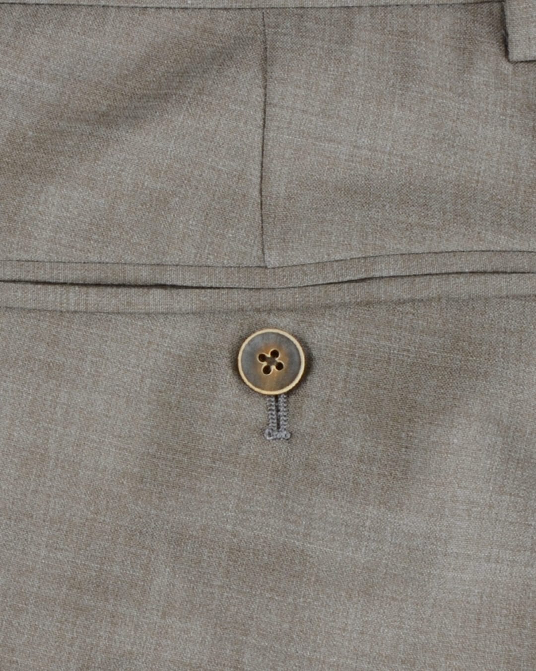 Gagliardi Trousers Gagliardi Light Brown Wool Blend Tropical Trousers