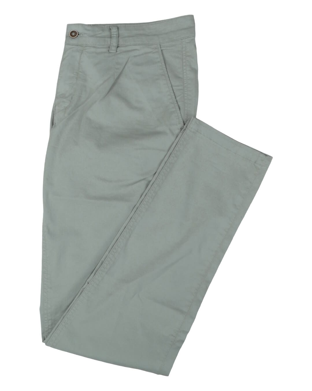 Gagliardi Trousers Gagliardi Mint Herringbone Garment Dyed Chino Trousers