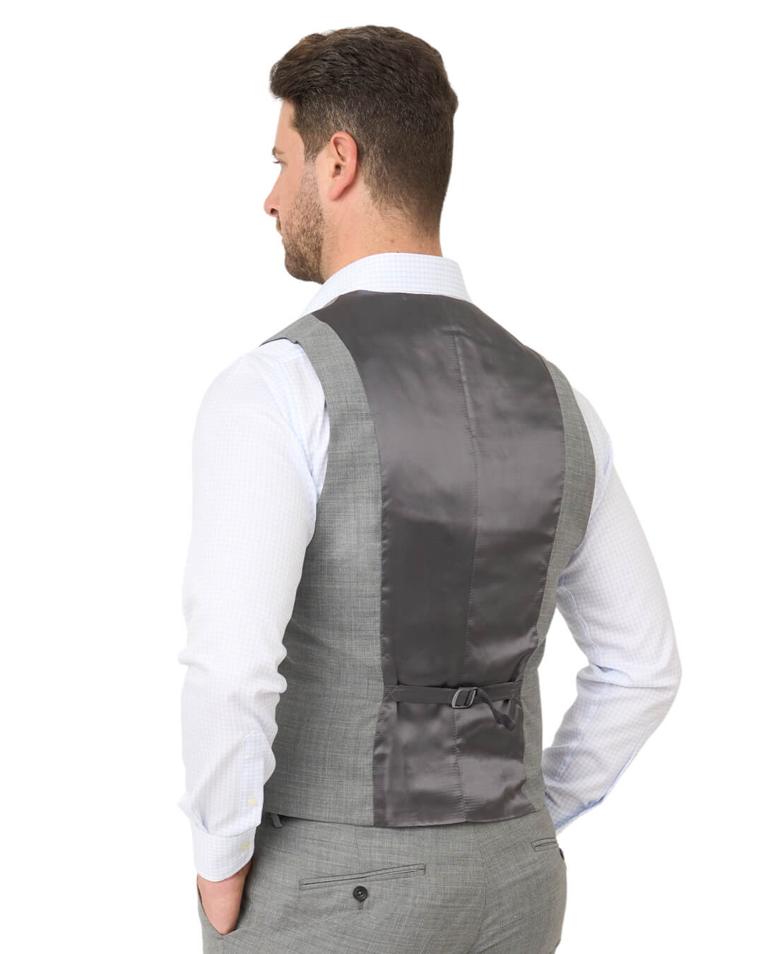 Gagliardi Waistcoat Gagliardi Grey Lanificio F. Lli Cerruti Tropical Suit Waistcoat