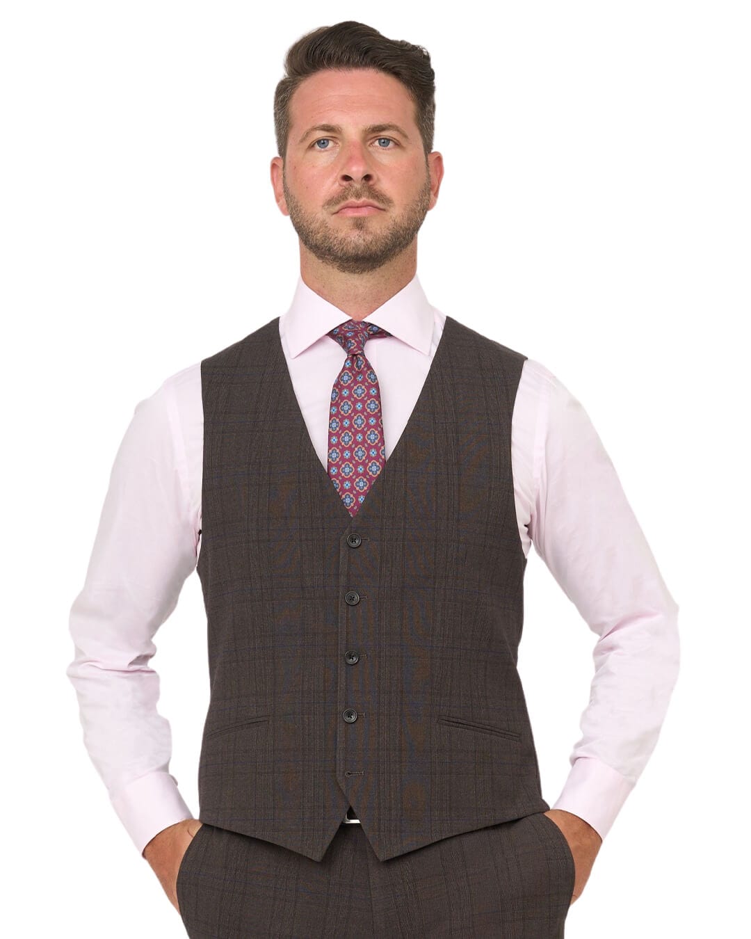 Gagliardi Waistcoats Gagliardi Brown Waistcoat