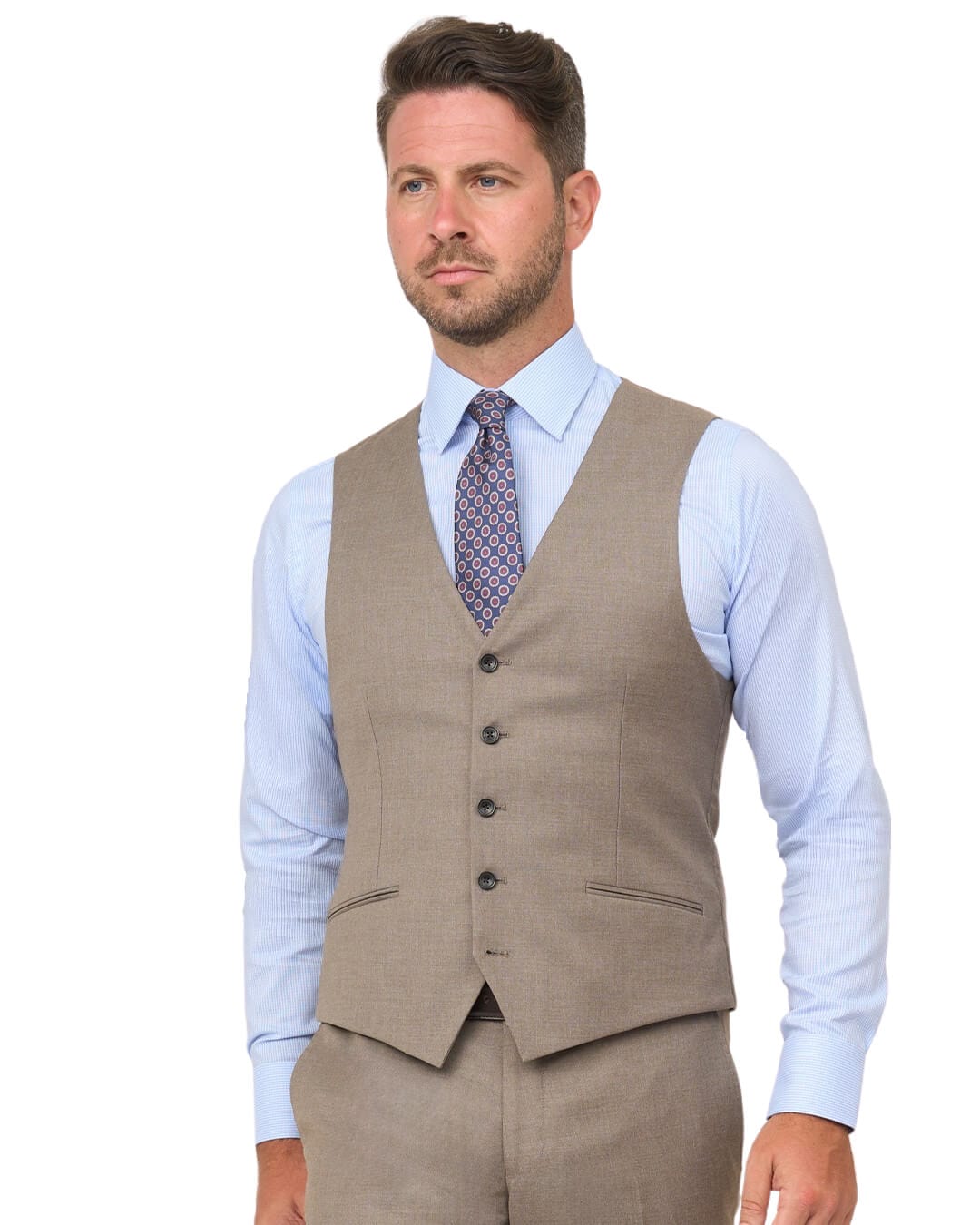 Gagliardi Waistcoats Gagliardi Taupe Waistcoat