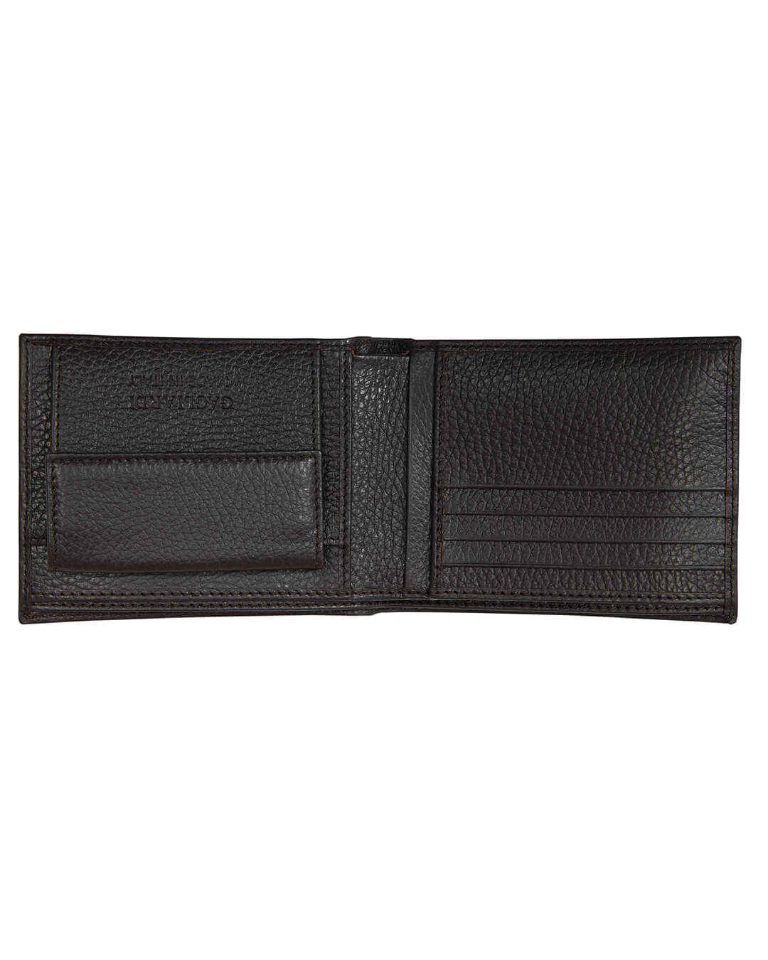 Gagliardi Wallets One Size Gagliardi Wallet Brown Leather With Coin Pocket