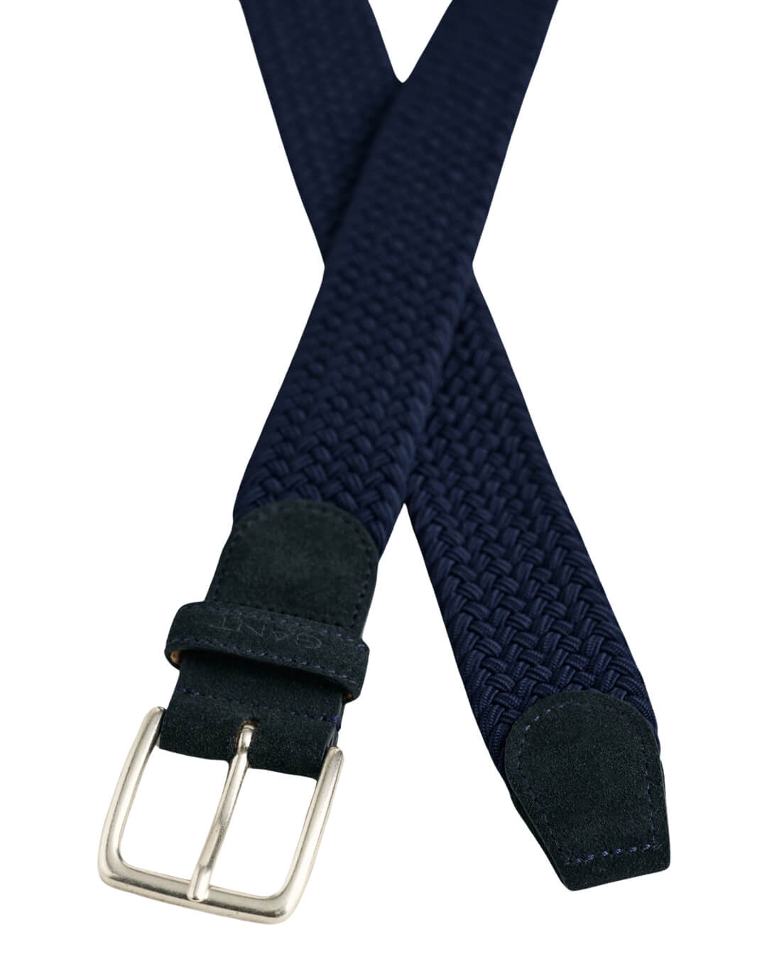 Gant Belts Gant Navy Classic Braided Elastic Belt