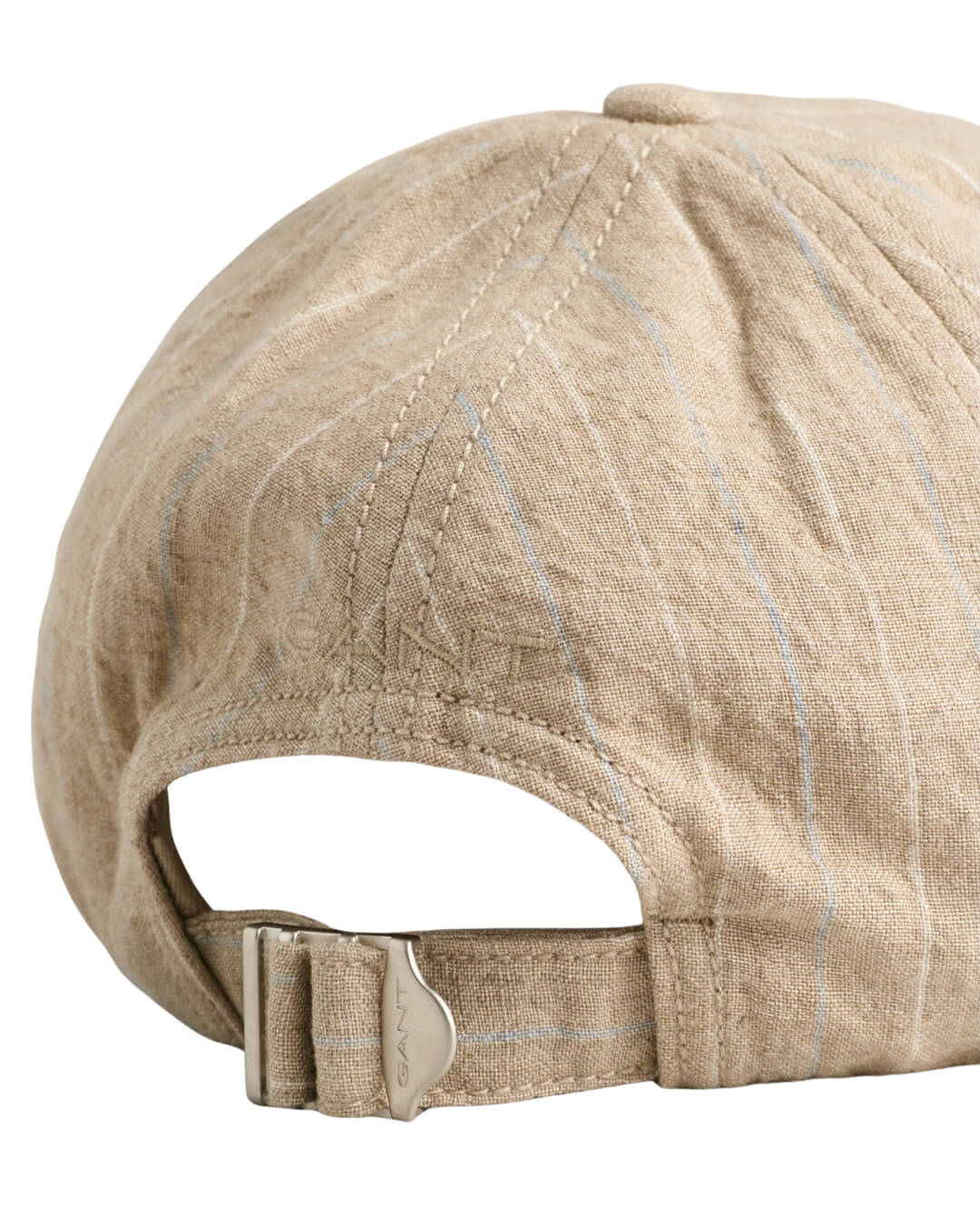 Gant Caps ONE Gant Beige Linen Striped Cap