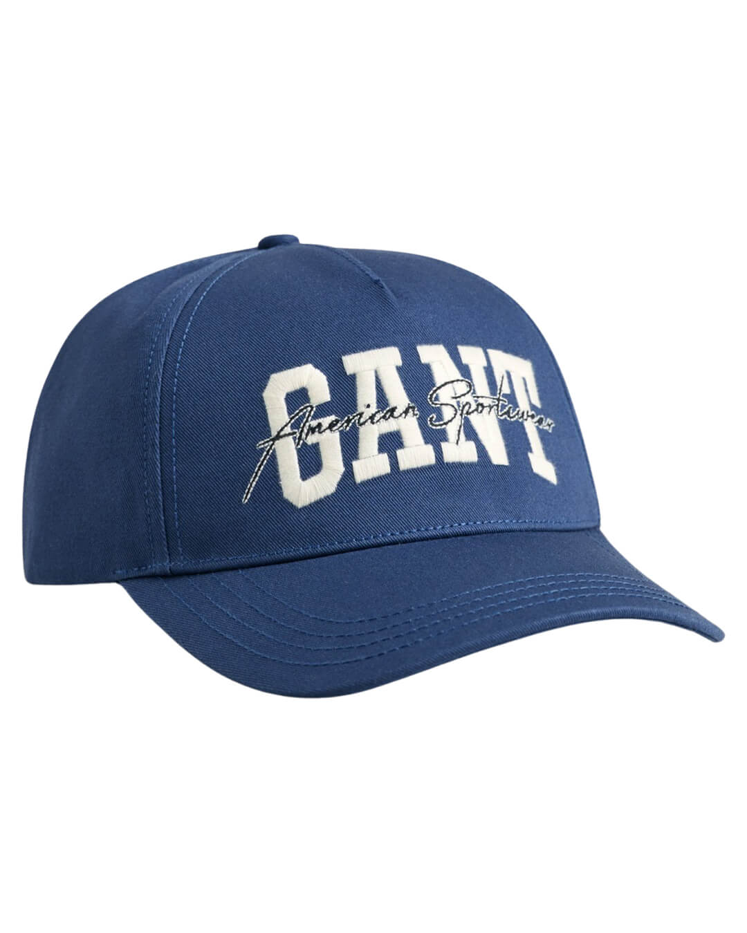 Gant Caps ONE Gant Blue Arch Script Cotton Twill Cap