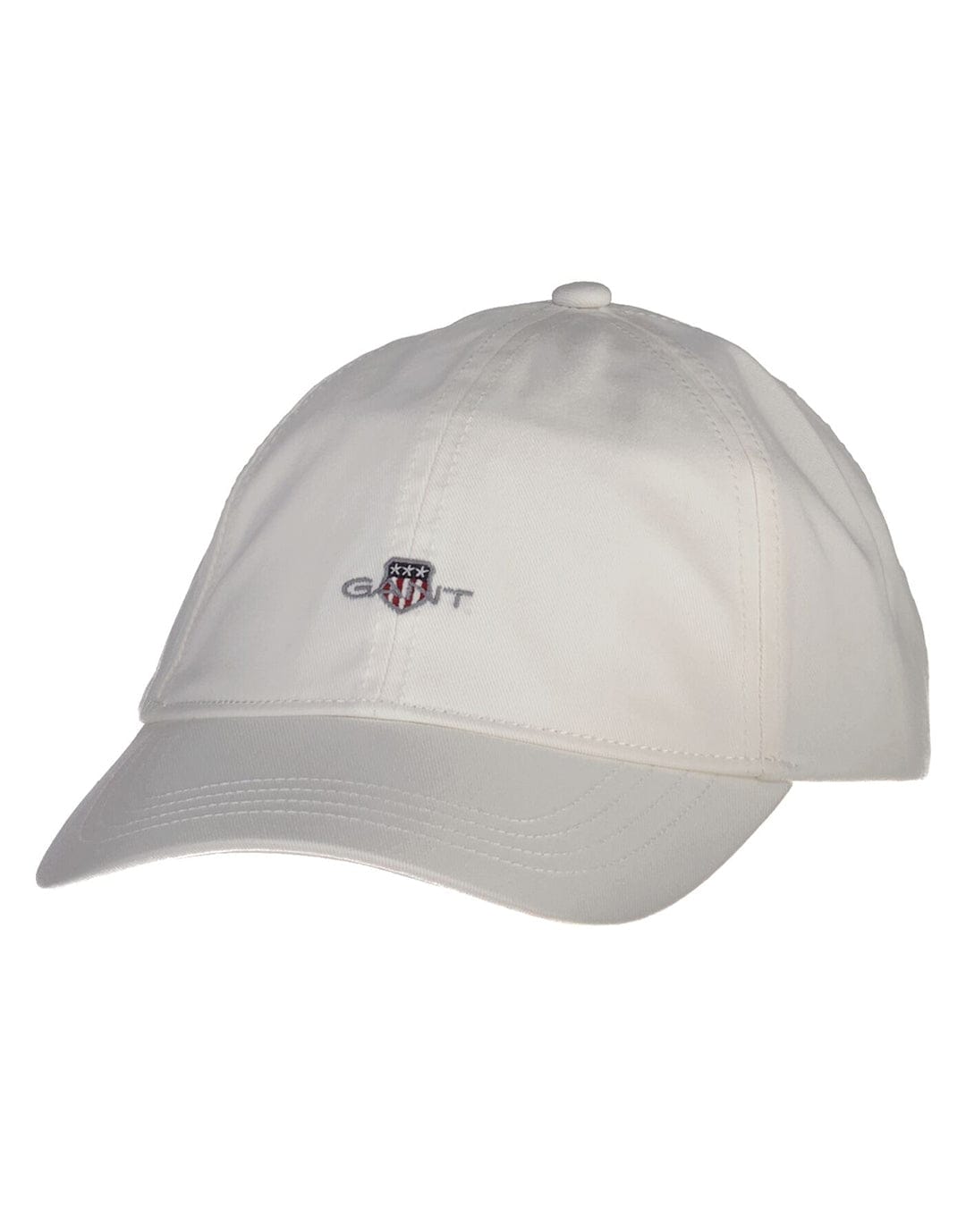 Gant Caps One Size Gant White Shield Cotton Twill Cap