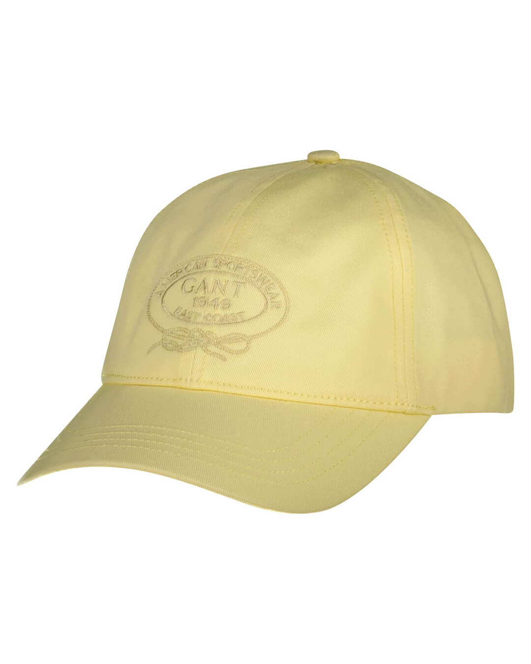 Gant Caps One Size Gant Yellow Graphic Cotton Twill Cap