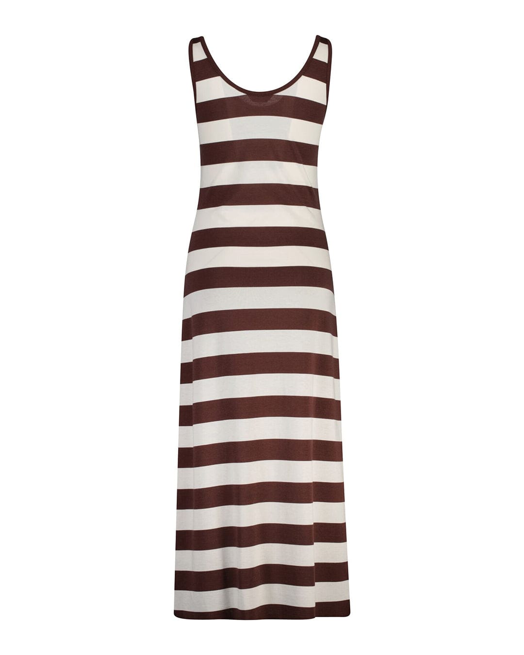 Gant Dresses Gant Brown Striped Fluid  Dress