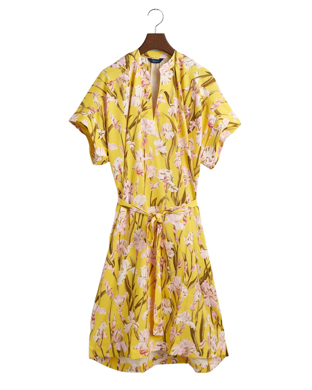 Gant Dresses Gant Yellow Iris Print Caftan
