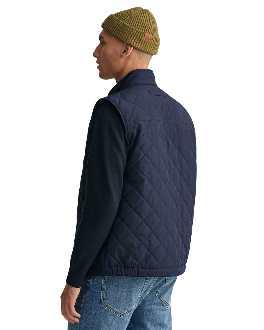 Gant Gilets Gant Evening Blue Quilted Windcheater Vest