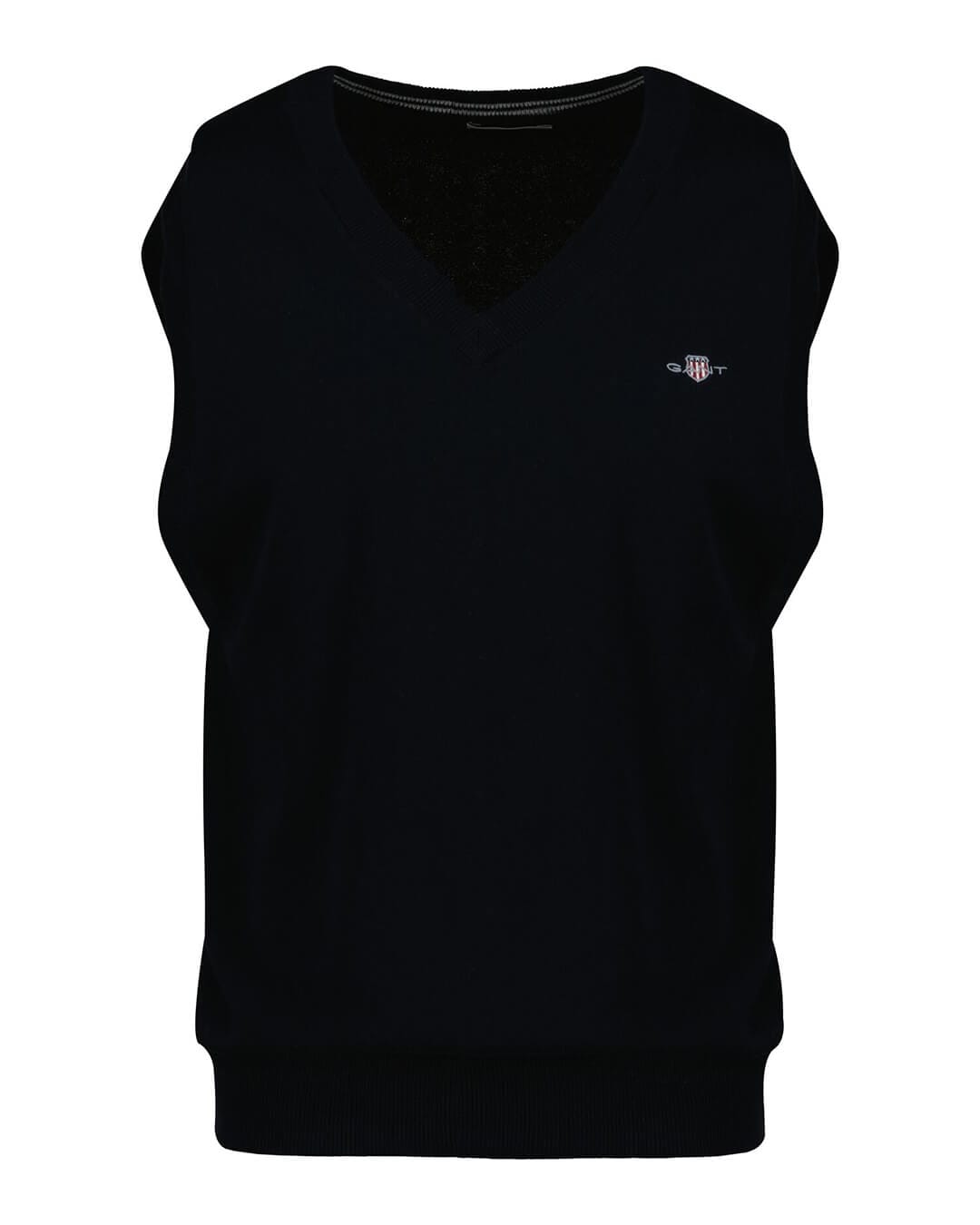 Gant Gilets Gant Navy Classic Cotton Vest G433 Evening Blue