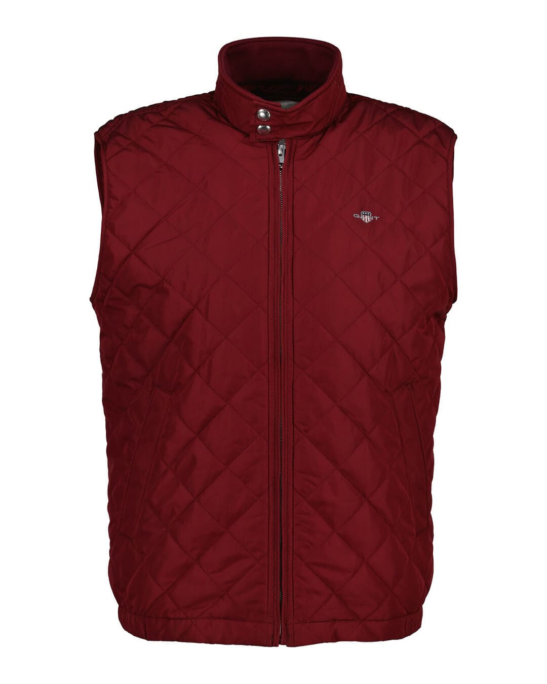 Gant Gilets Gant Red Quilted Vest G604 Plumped