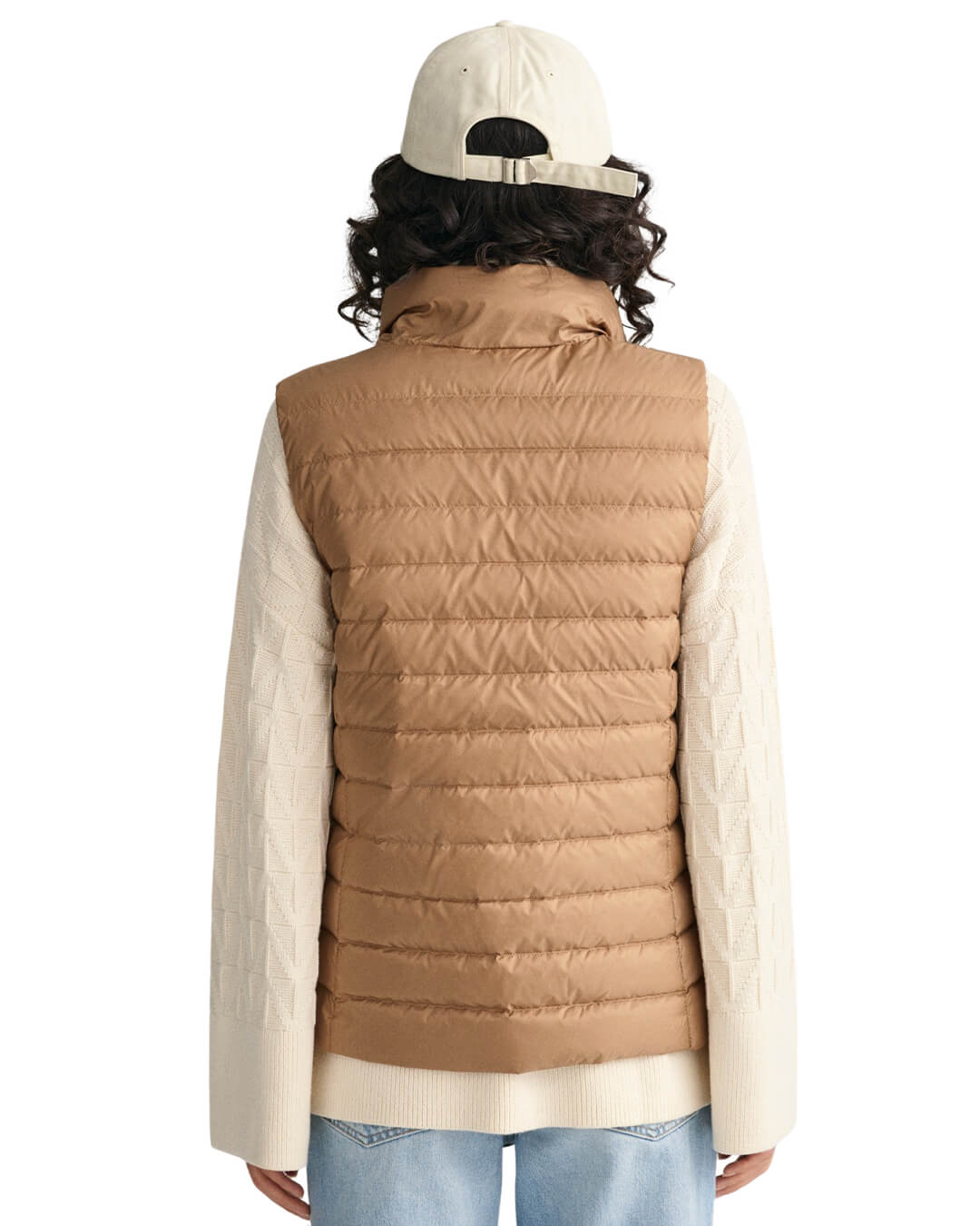Gant Gilets Gant Warm Khaki Light Down Vest