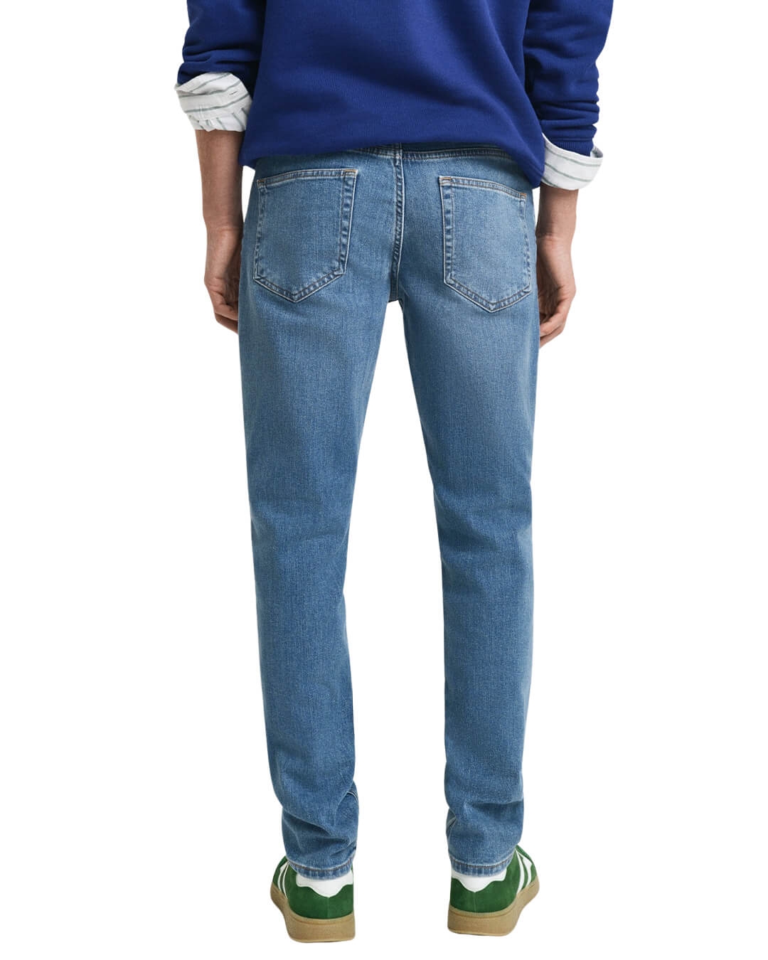 Gant Jeans Gant SLIM GANT JEANS G971 MID BLUE WORN IN