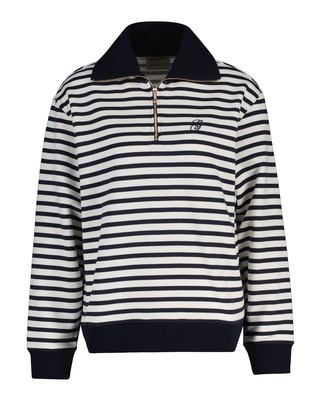 Gant Jumpers Gant Evening Blue Striped  Jumper
