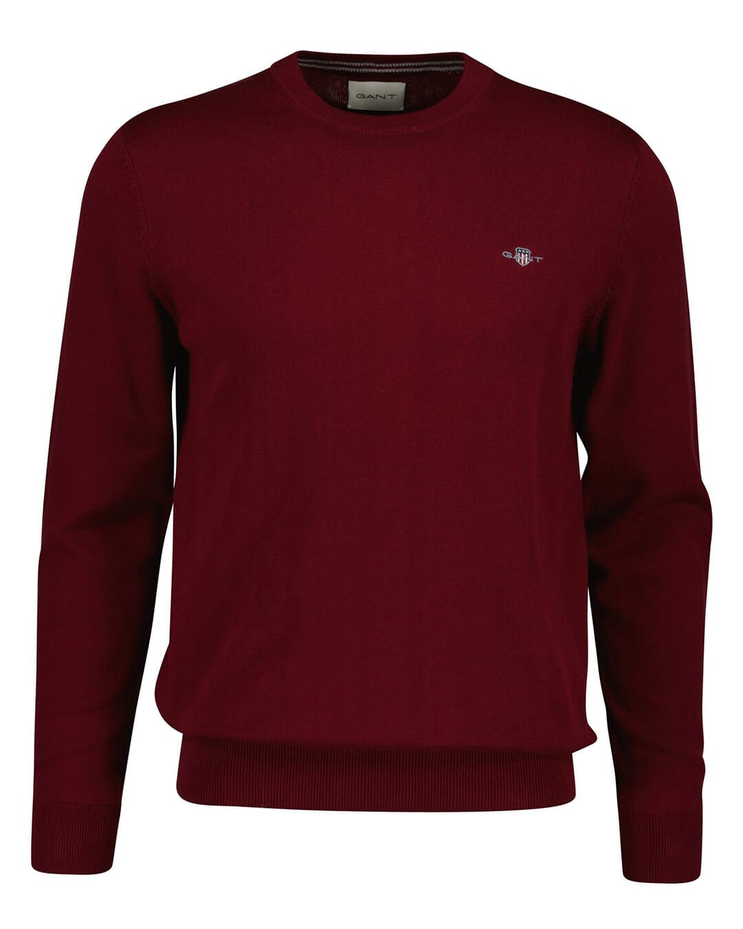 Gant Jumpers Gant Red Classic Cotton C Neck G604 Plumped