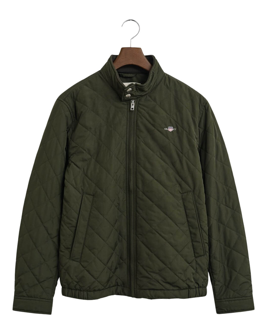 Gant Outerwear Gant Green Quilted G368 Dark Moss