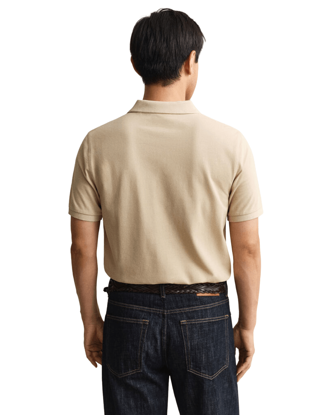 Gant Polo Shirts Gant Beige Gant Reg Shield Ss Pique Polo G215 Clay Beige