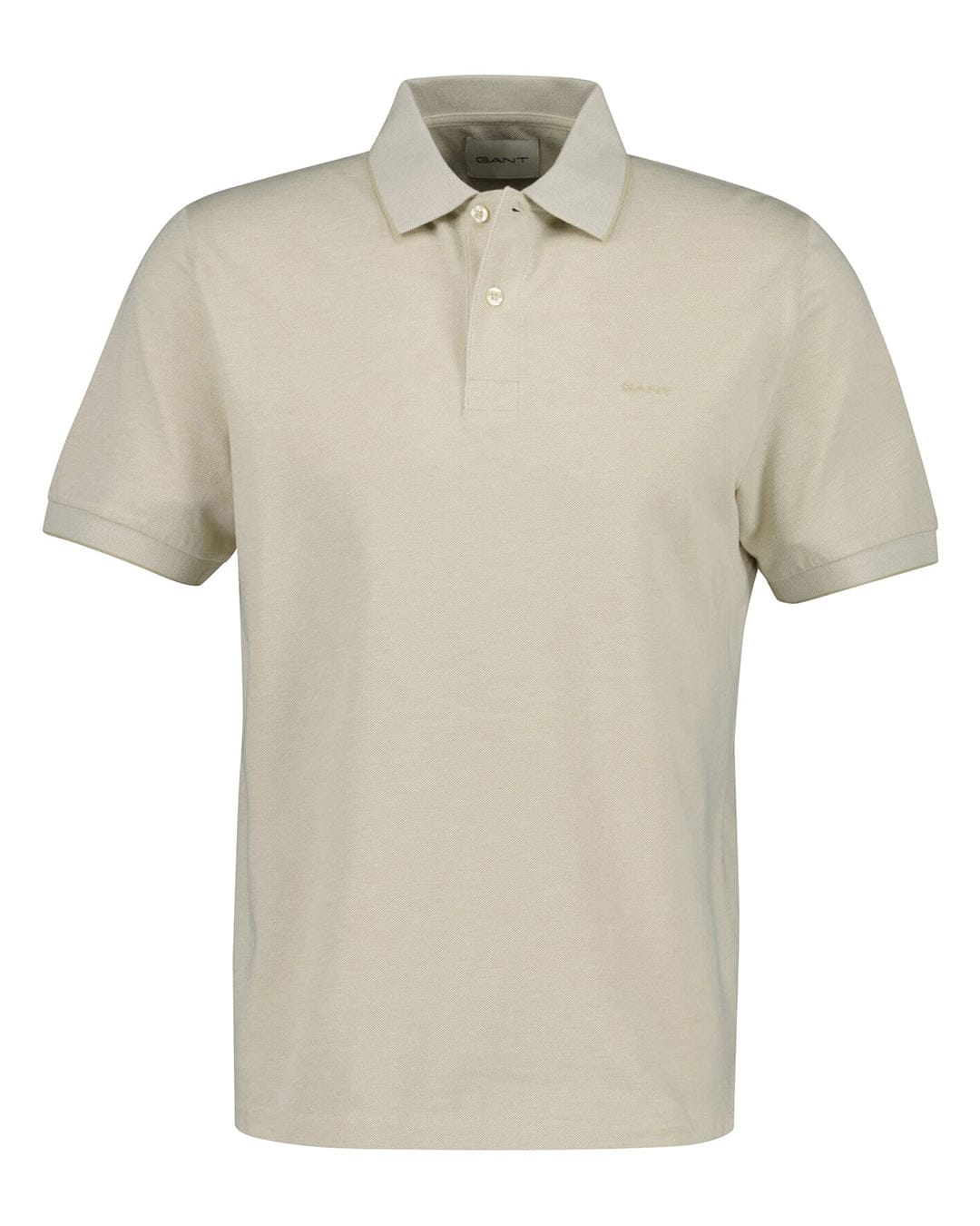 Gant Polo Shirts Gant  Beige Tone Polo Shirt
