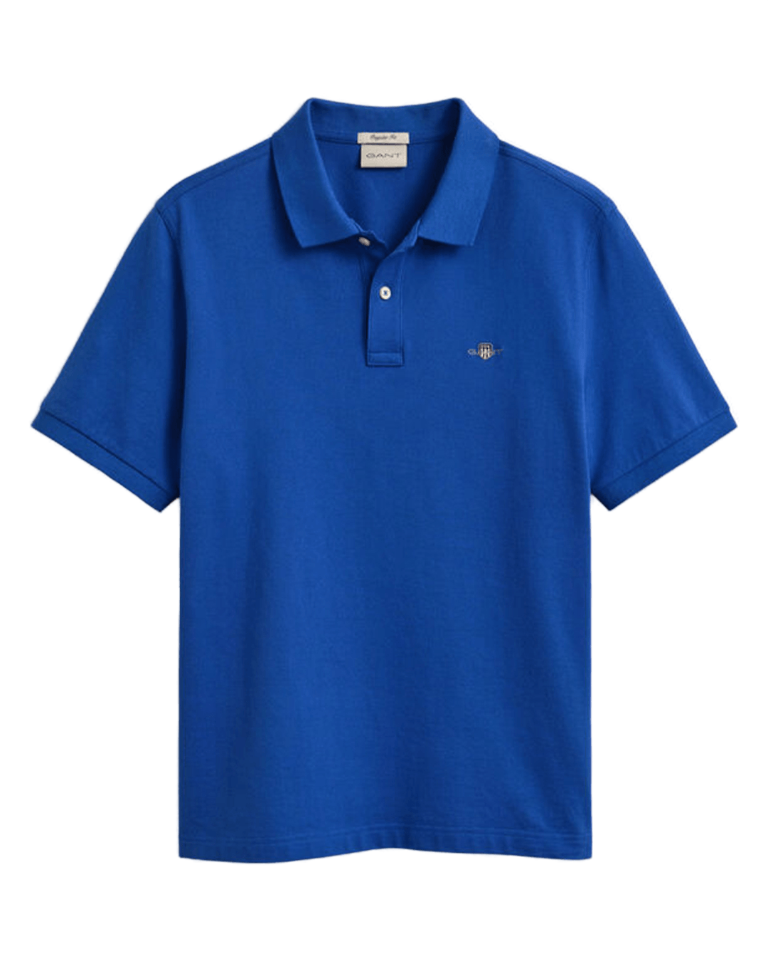 Gant Polo Shirts Gant Blue Gant Reg Shield Ss Pique Polo G422 Nautical Blue
