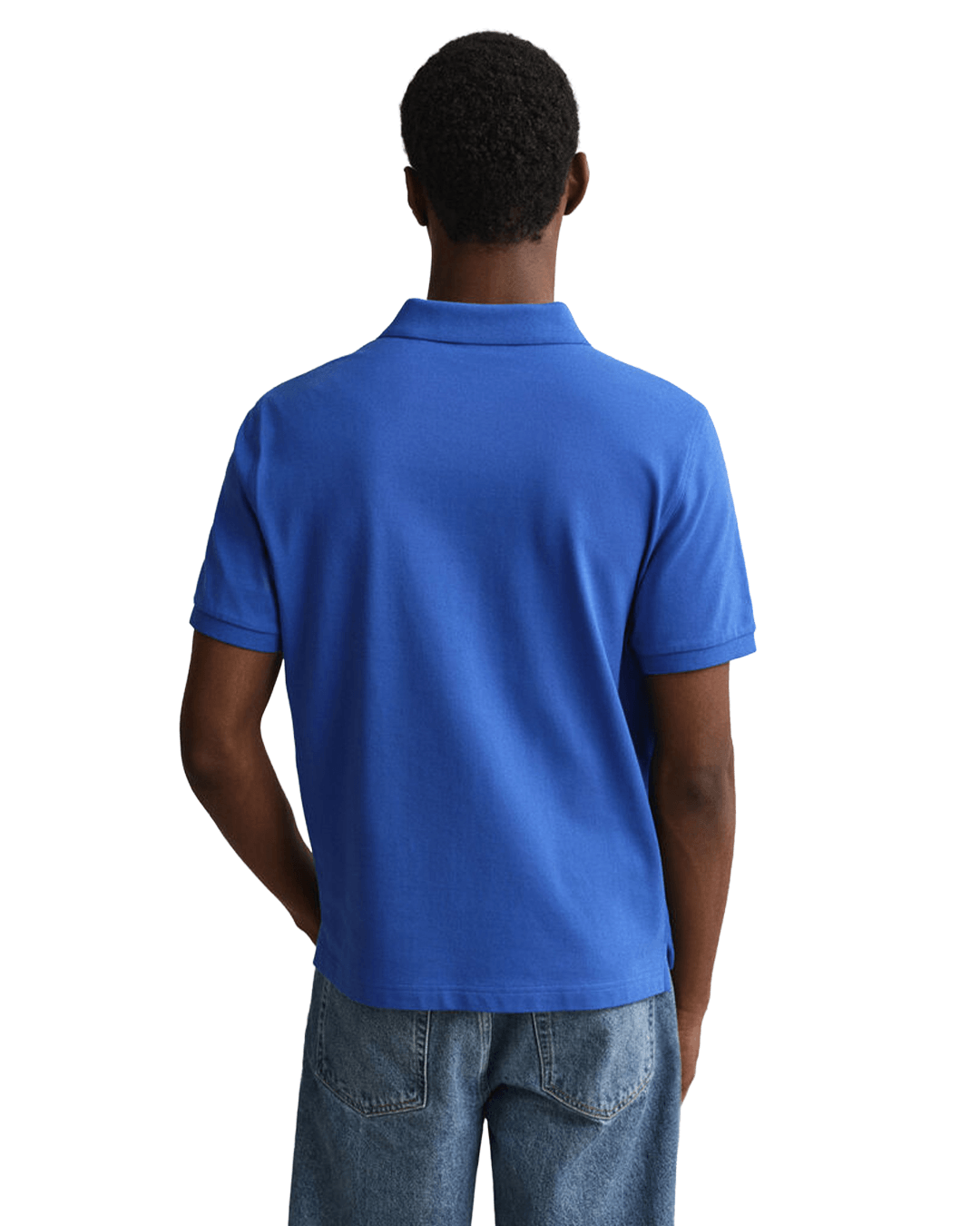 Gant Polo Shirts Gant Blue Gant Reg Shield Ss Pique Polo G422 Nautical Blue