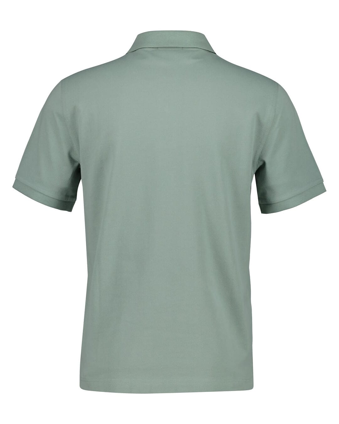 Gant Polo Shirts Gant  Ceramic Grey Pique Polo Shirt