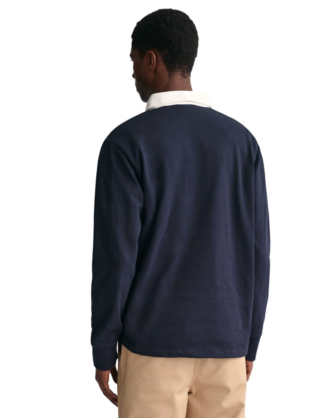 Gant Polo Shirts Gant Evening Blue Shield Heavy Rugger