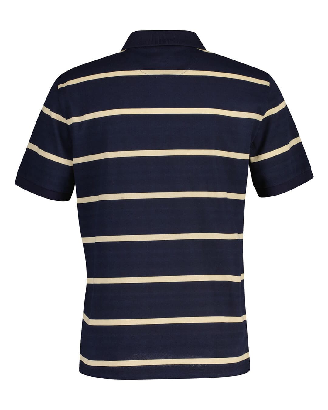 Gant Polo Shirts Gant  Evening Blue Striped  Polo Shirt